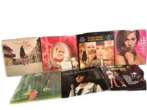 LP Lot 7-PETULA CLARK-Barbara Streisand￼-Anita Bryant-JoAnn Castle-Jeannie Riley